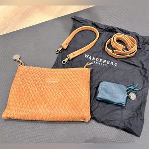 Wanderers Leather Purse Bundle - Bag/Straps/Zip Wallet